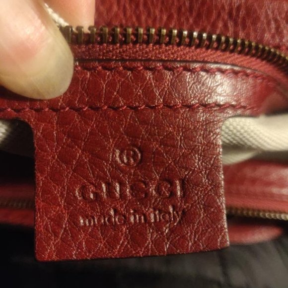 Auth Gucci 323675 Miss Gg Pink 2- Way red - Picture 9 of 10